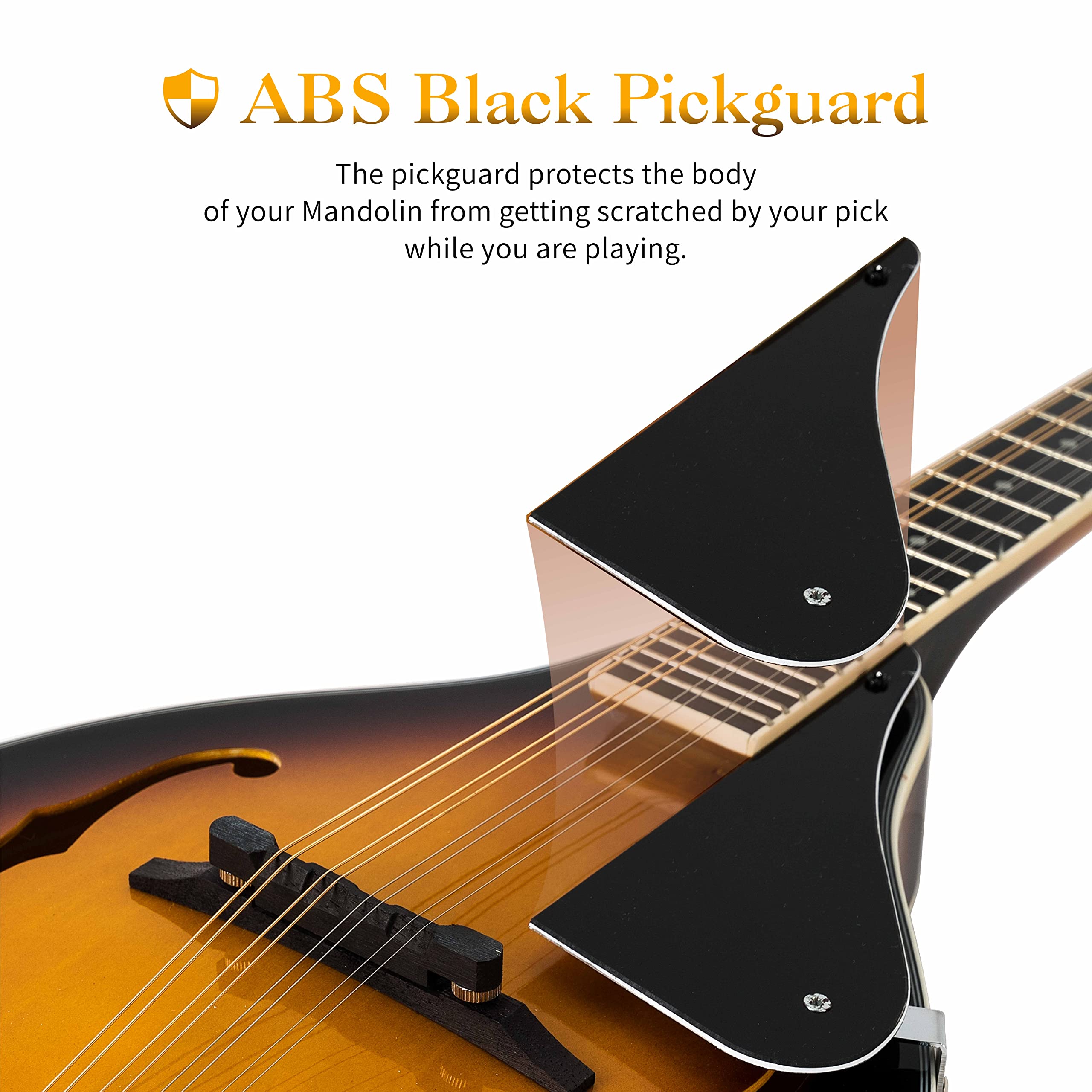 Amazon | Mulucky Aスタイル マンドリン楽器 8弦 アコースティック